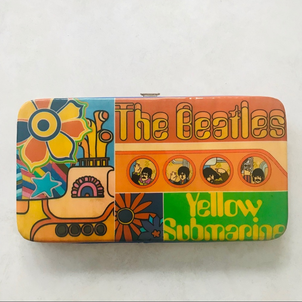 Beatles Yellow Submarine Clutch Wallet